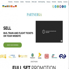 Скриншот главной страницы сайта partnerka.site