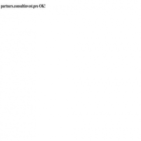 Скриншот главной страницы сайта partners.consultinvest.pro