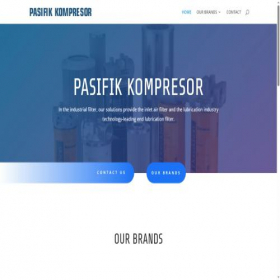 Скриншот главной страницы сайта pasifikkompresor.com