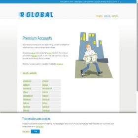 Скриншот главной страницы сайта pay.r-global-inc.com