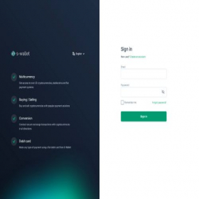 Скриншот главной страницы сайта pay.s-wallet.ai