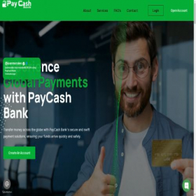 Скриншот главной страницы сайта paycashbnk.online.trustfundpay.net