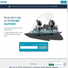 Скриншот главной страницы сайта paycrs.co.uk