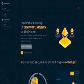 Скриншот главной страницы сайта payedcoin.com
