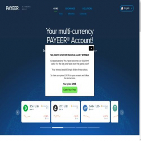 Скриншот главной страницы сайта payeeu.ru