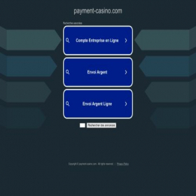 Скриншот главной страницы сайта payment-casino.com