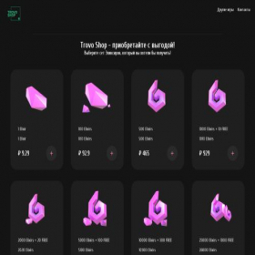 Скриншот главной страницы сайта payment.trovovip.com