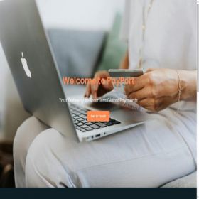 Скриншот главной страницы сайта payport.com