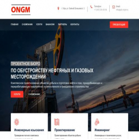 Скриншот главной страницы сайта pb-ongm.ru