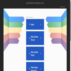 Скриншот главной страницы сайта pearlfishercapital.com