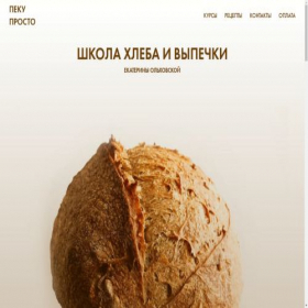 Скриншот главной страницы сайта pekuprosto.by