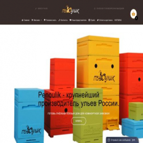 Скриншот главной страницы сайта penoulik.ru
