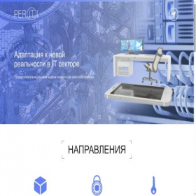Скриншот главной страницы сайта periti.ru