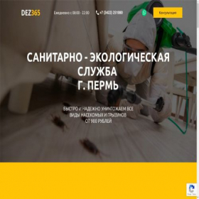 Скриншот главной страницы сайта perm-ses.ru