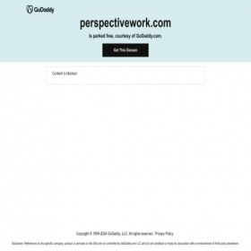Скриншот главной страницы сайта perspectivework.com