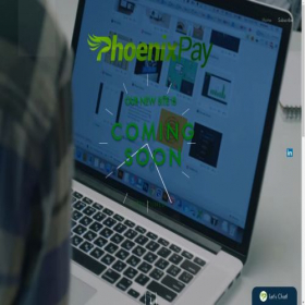 Скриншот главной страницы сайта phoenixpay.com