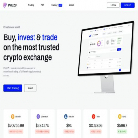 Скриншот главной страницы сайта phuzu.com