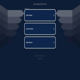Скриншот главной страницы сайта pin-upcasino3.com