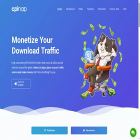 Скриншот главной страницы сайта pinapfile.com
