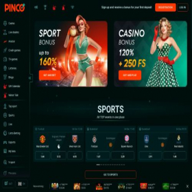 Скриншот главной страницы сайта pinco64n.win