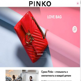 Скриншот главной страницы сайта pinko-original.ru