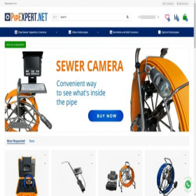Скриншот главной страницы сайта pipexpert.net
