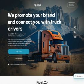 Скриншот главной страницы сайта pixelcous.com