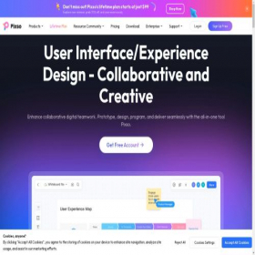 Скриншот главной страницы сайта pixso.net