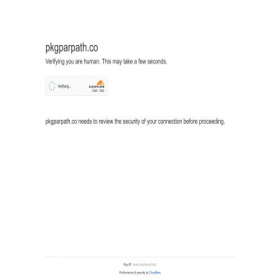 Скриншот главной страницы сайта pkgparpath.co