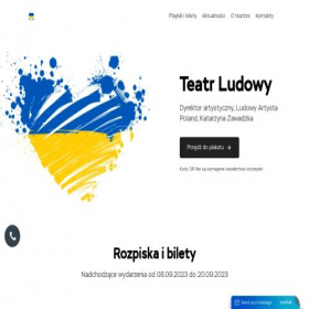 Скриншот главной страницы сайта pl-landtiket.online