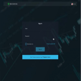 Скриншот главной страницы сайта platform.dexmarkettrade.com