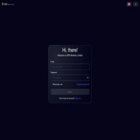Скриншот главной страницы сайта platform.dpsmarketslimited.com