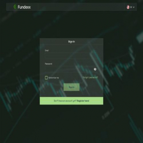 Скриншот главной страницы сайта platform.fundexx.co