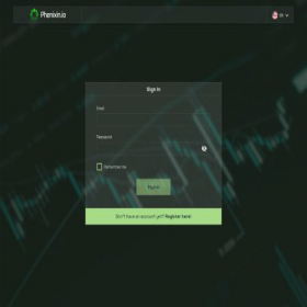 Скриншот главной страницы сайта platform.phenixin.io