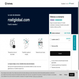 Скриншот главной страницы сайта platform.rostglobal.com