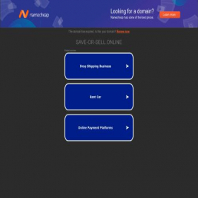 Скриншот главной страницы сайта platform.save-or-sell.online