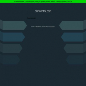Скриншот главной страницы сайта platformtnk.com