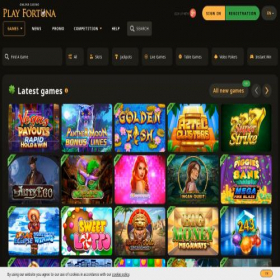 Скриншот главной страницы сайта play-fortunali18.com