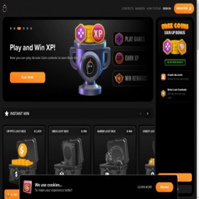 Скриншот главной страницы сайта play.burnghost.com