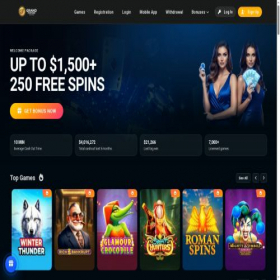 Скриншот главной страницы сайта playfortunegrand.com