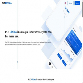 Скриншот главной страницы сайта plcultima.com