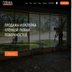 Скриншот главной страницы сайта plenkapro.by