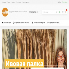 Скриншот главной страницы сайта pletenie.online
