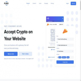 Скриншот главной страницы сайта plisio.net