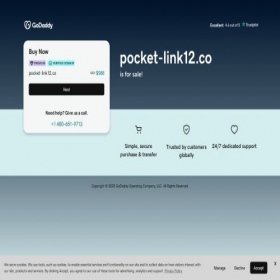 Скриншот главной страницы сайта pocket-link12.co