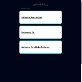 Скриншот главной страницы сайта pocket-link18.co