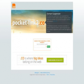 Скриншот главной страницы сайта pocket-link2.co