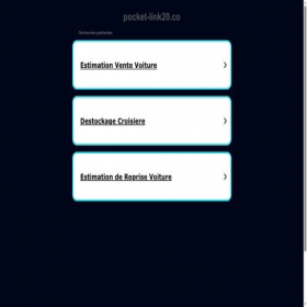 Скриншот главной страницы сайта pocket-link20.co