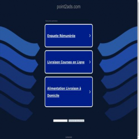 Скриншот главной страницы сайта point2ads.com