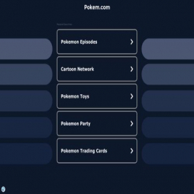 Скриншот главной страницы сайта pokem.com